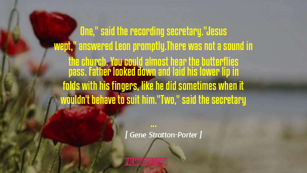 Gene Stratton-Porter Quotes: One,