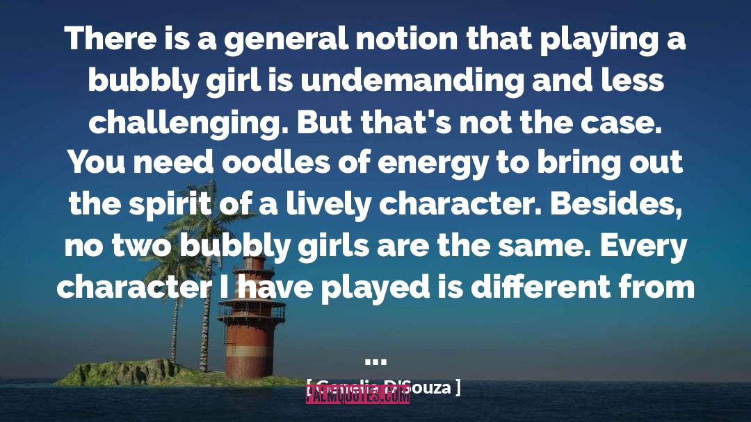 Genelia D'Souza Quotes: There is a general notion