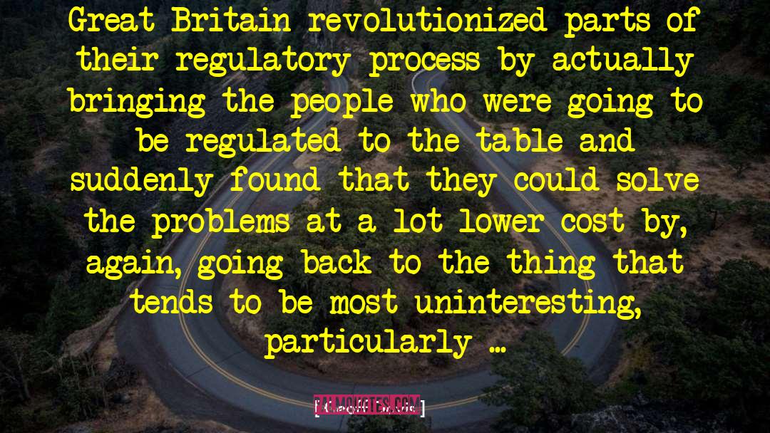 Geoff Davis Quotes: Great Britain revolutionized parts of