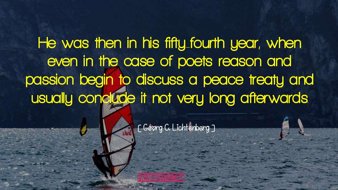 Georg C. Lichtenberg Quotes: He was then in his