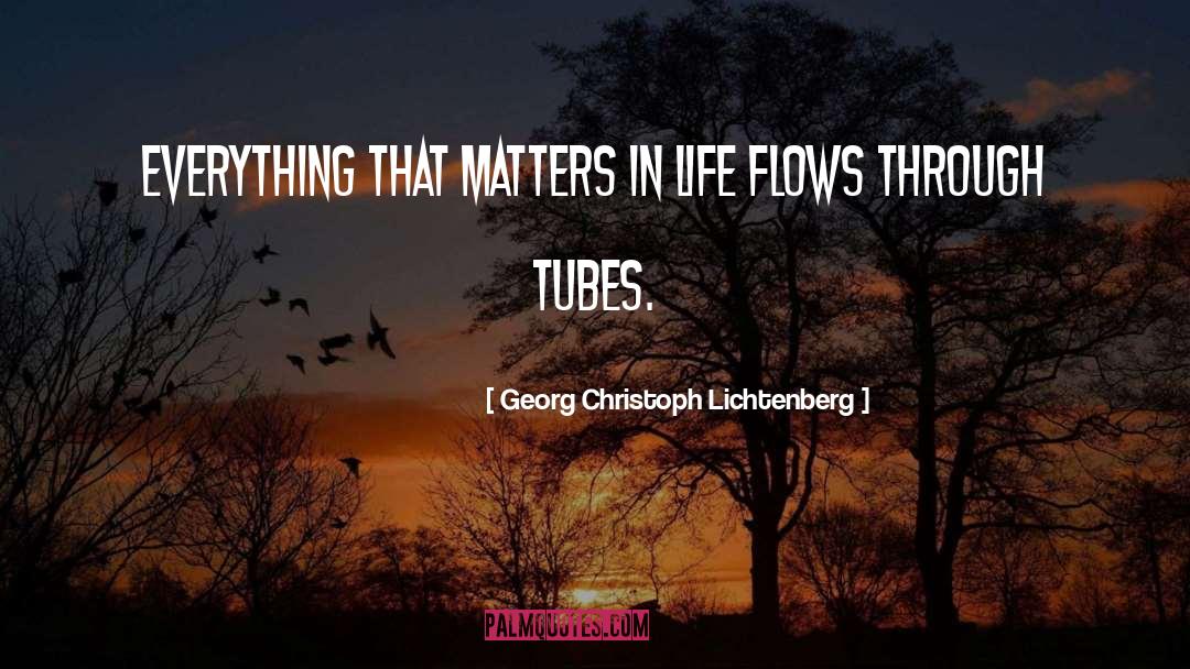 Georg Christoph Lichtenberg Quotes: Everything that matters in life