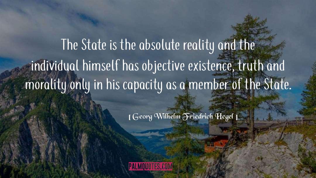 Georg Wilhelm Friedrich Hegel Quotes: The State is the absolute