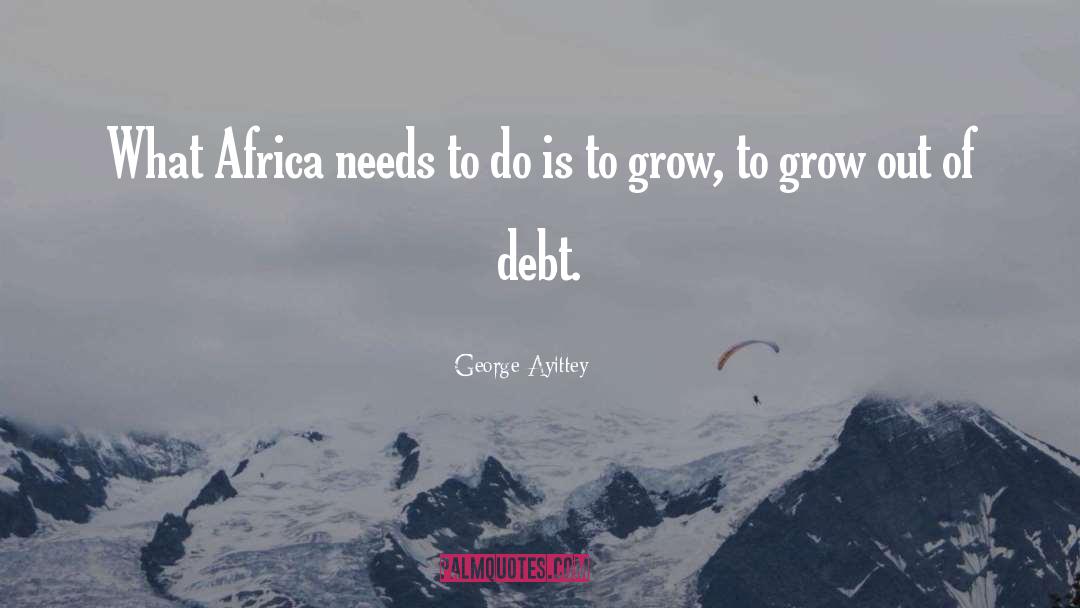 George Ayittey Quotes: What Africa needs to do