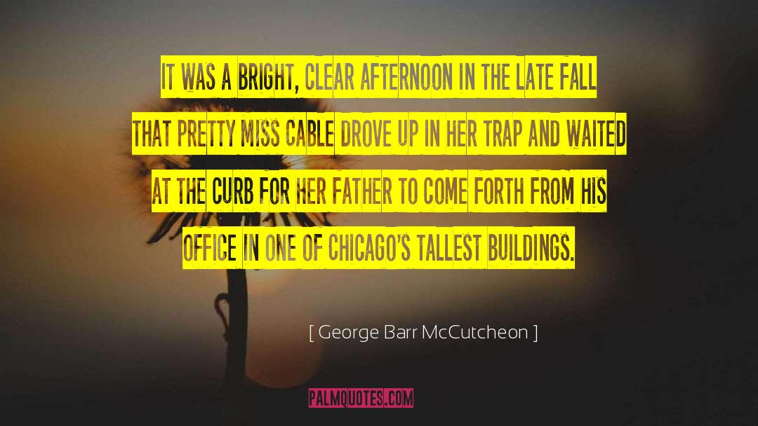 George Barr McCutcheon Quotes: It was a bright, clear