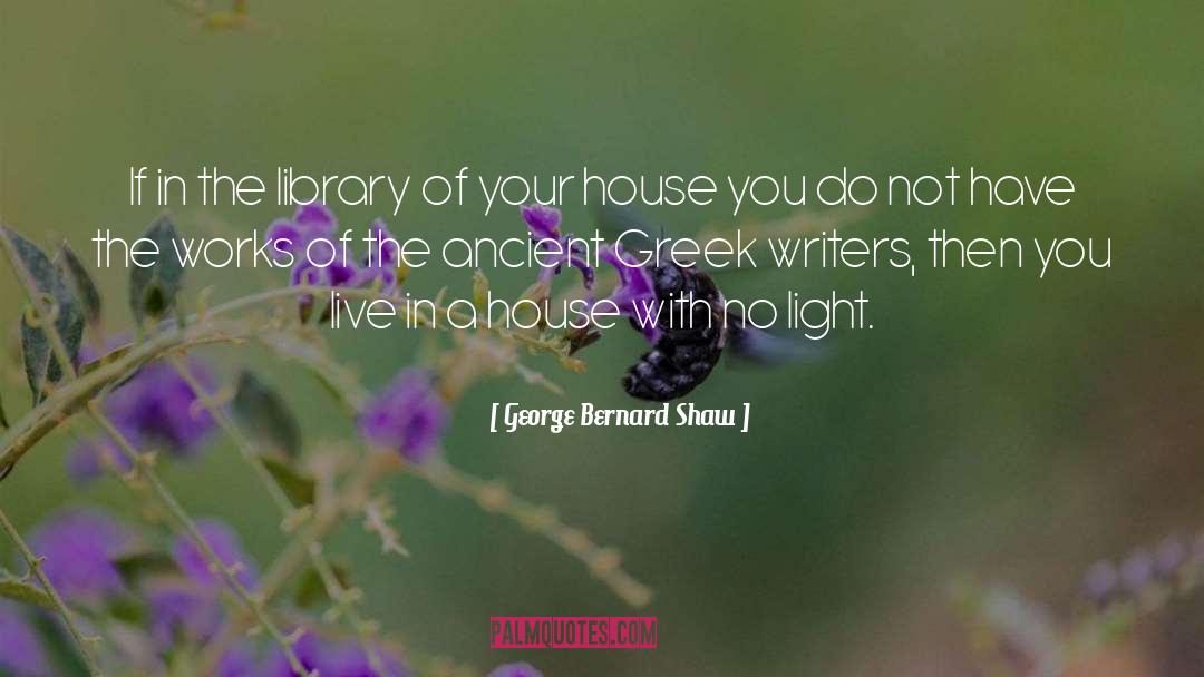 George Bernard Shaw Quotes: If in the library of