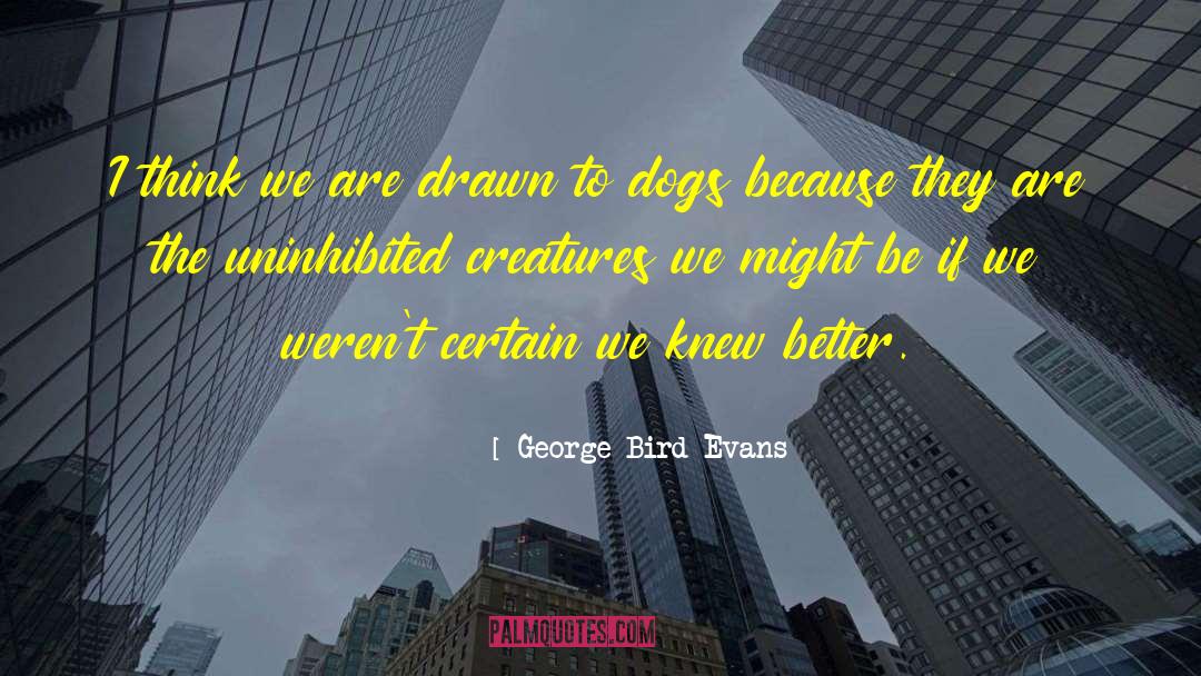 George Bird Evans Quotes: I think we are drawn