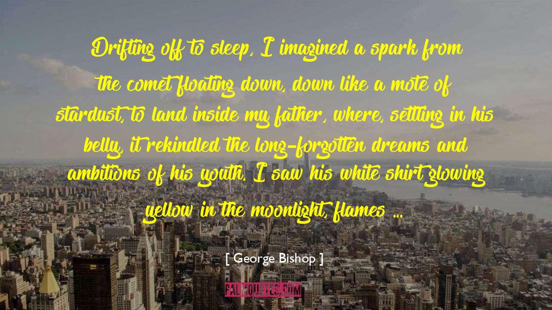 George Bishop Quotes: Drifting off to sleep, I