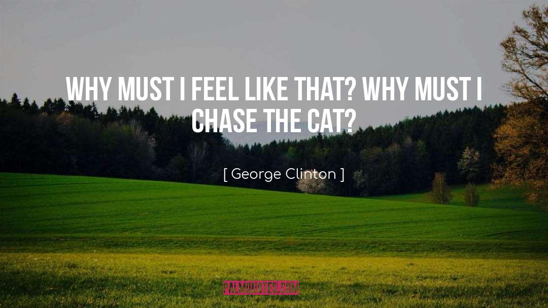 George Clinton Quotes: Why must I feel like