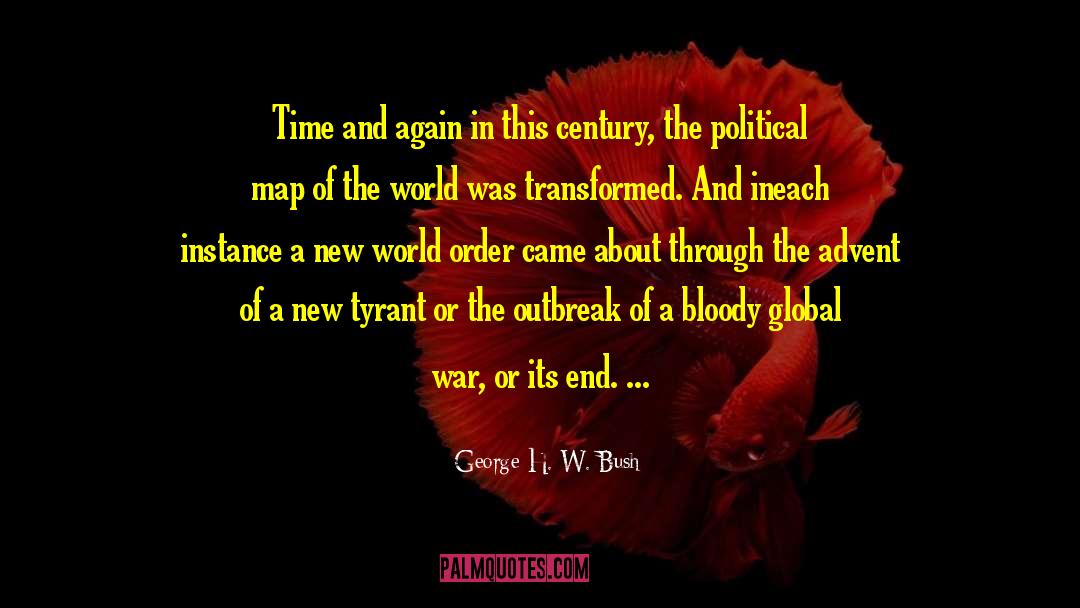 George H. W. Bush Quotes: Time and again in this