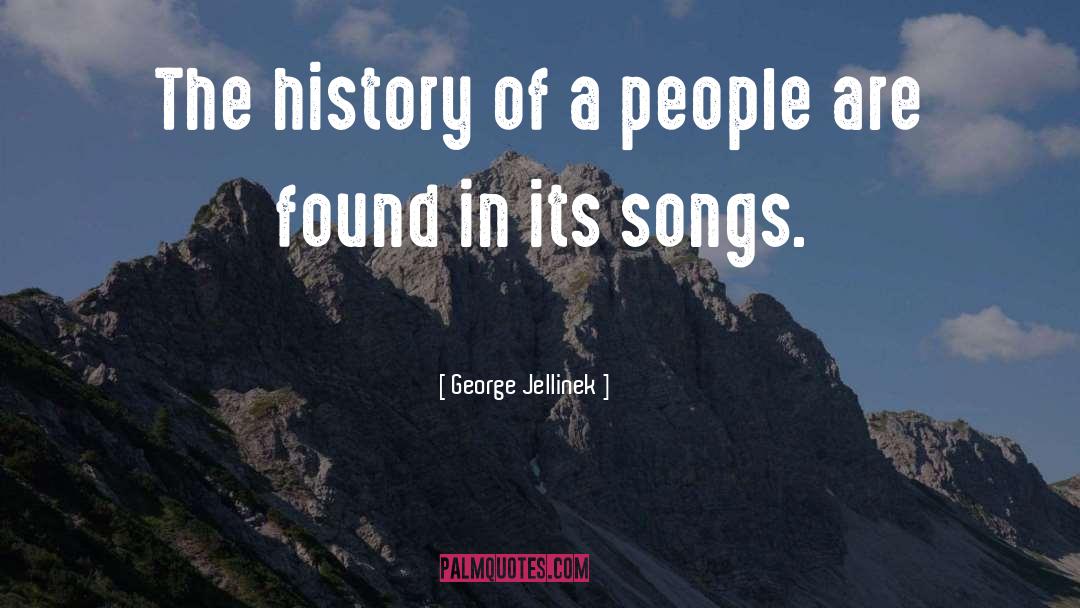 George Jellinek Quotes: The history of a people