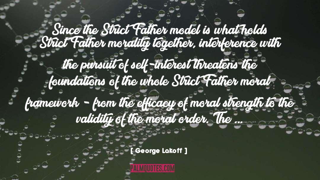George Lakoff Quotes: Since the Strict Father model