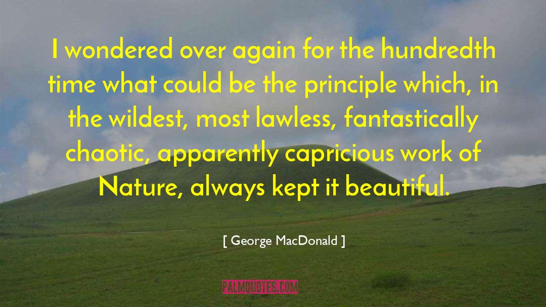 George MacDonald Quotes: I wondered over again for
