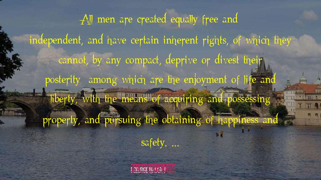 George Mason Quotes: All men are created equally