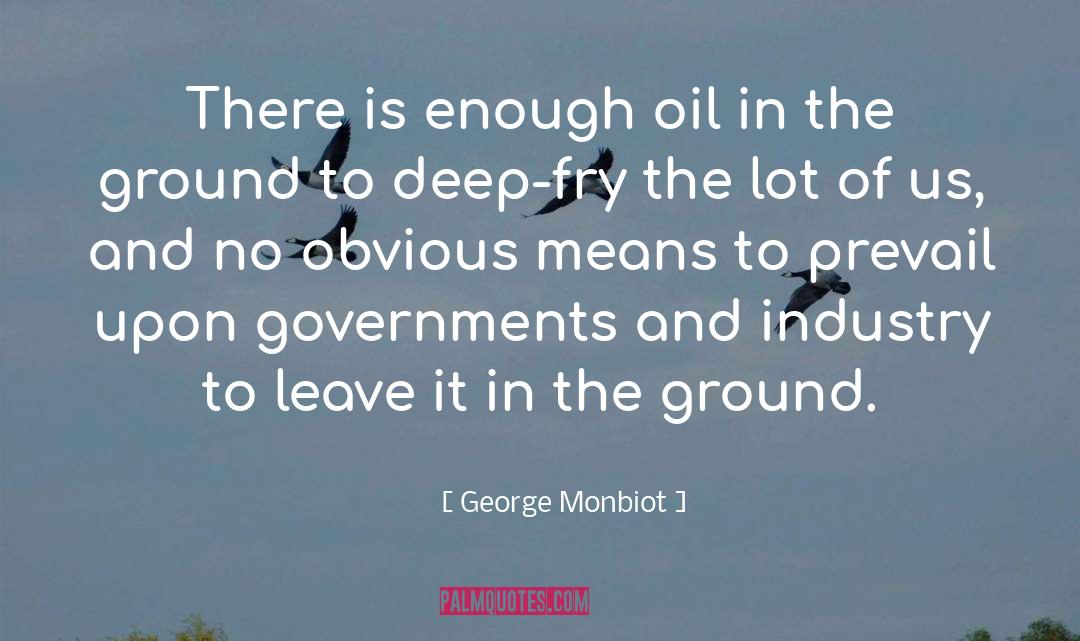 George Monbiot Quotes: There is enough oil in