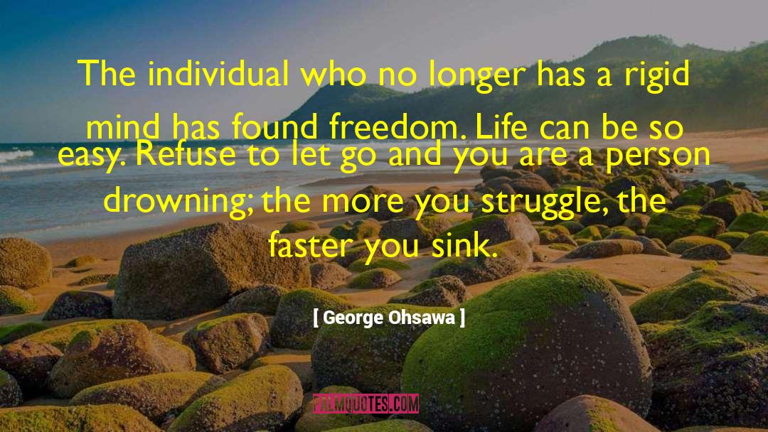 George Ohsawa Quotes: The individual who no longer