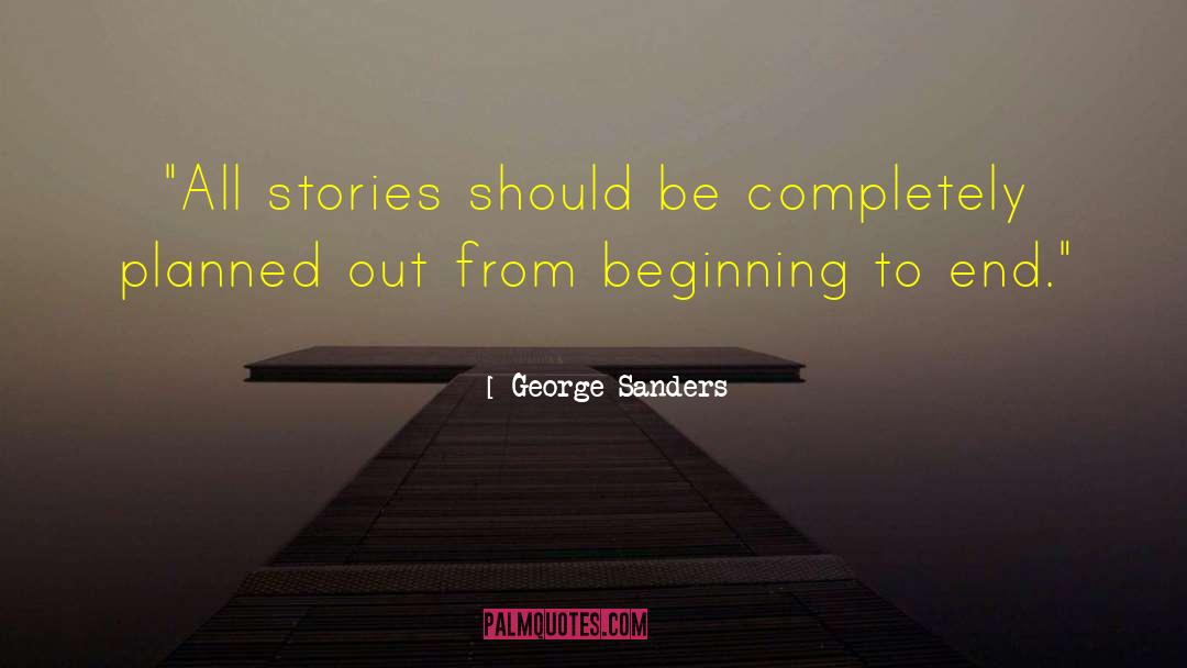 George Sanders Quotes: 