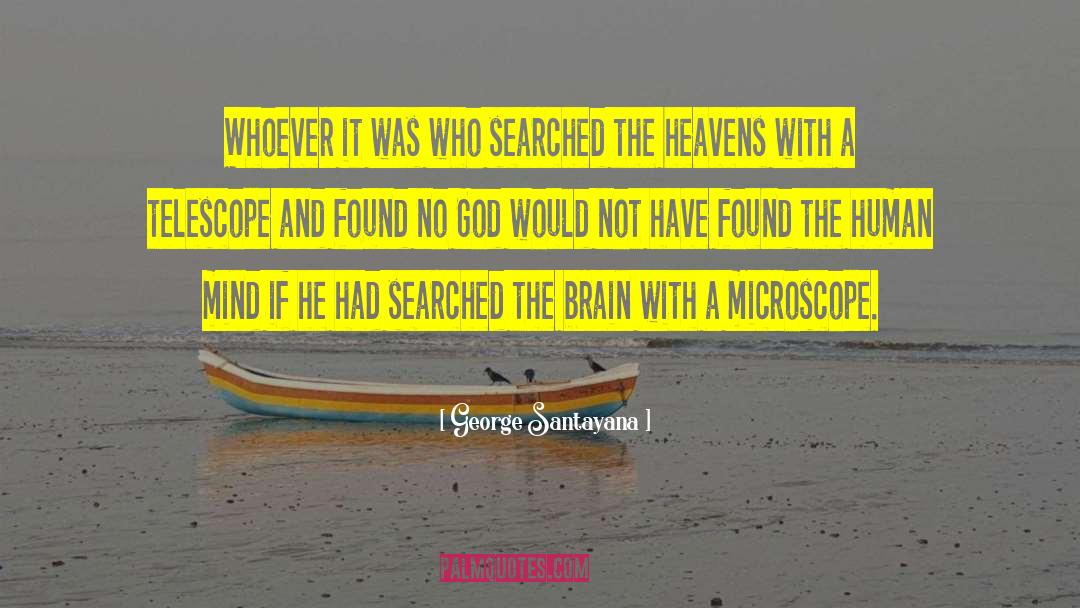 George Santayana Quotes: Whoever it was who searched