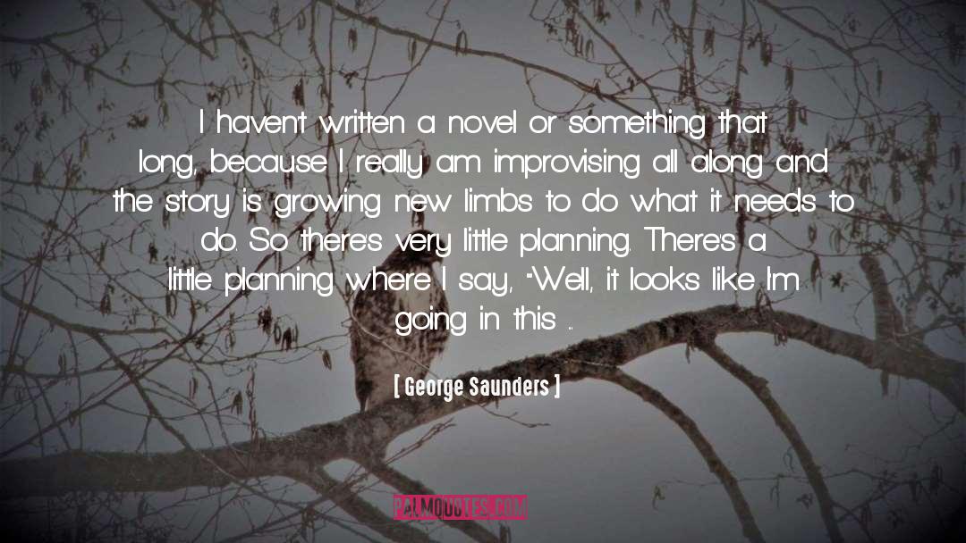 George Saunders Quotes: I haven't written a novel