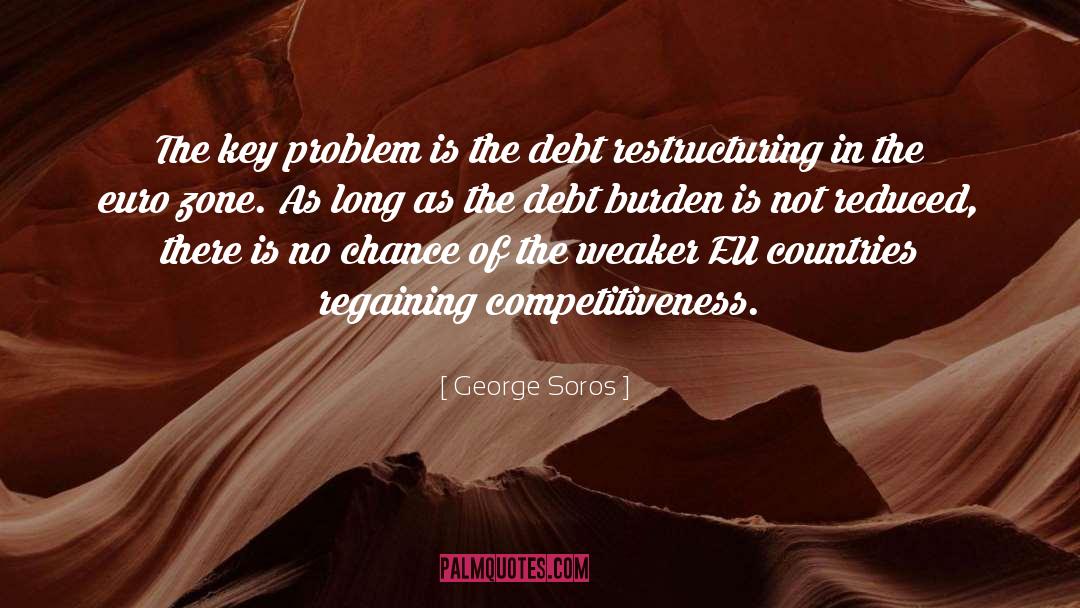 George Soros Quotes: The key problem is the