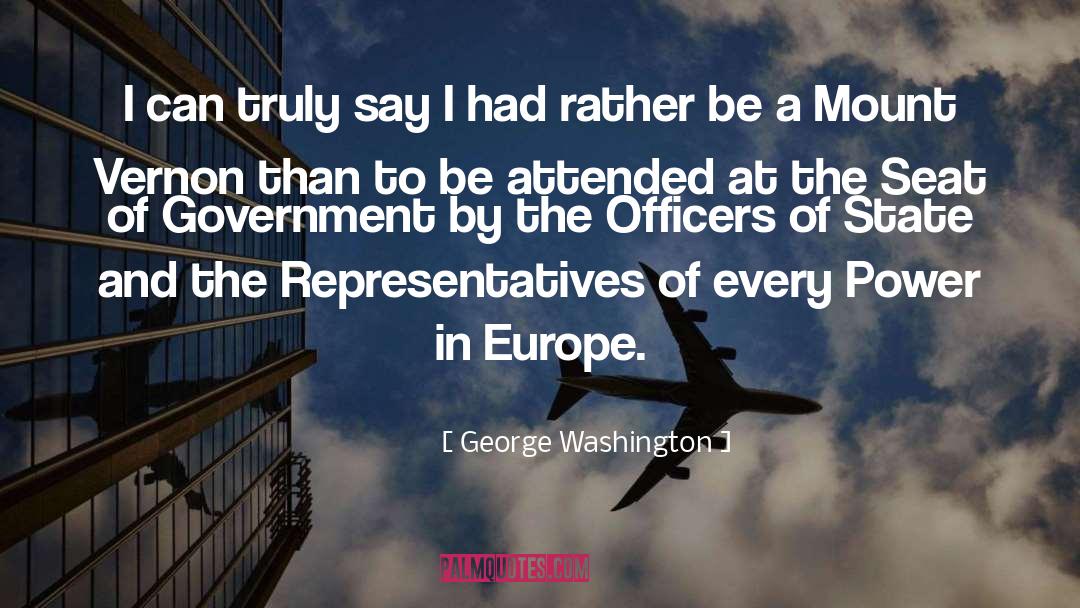 George Washington Quotes: I can truly say I