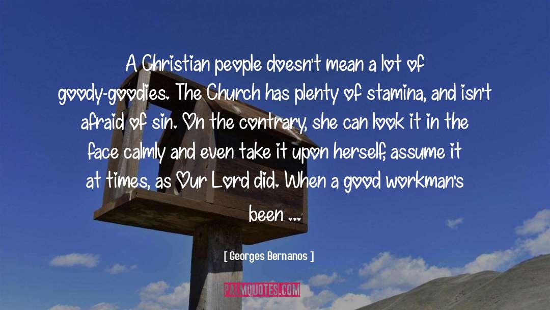 Georges Bernanos Quotes: A Christian people doesn't mean