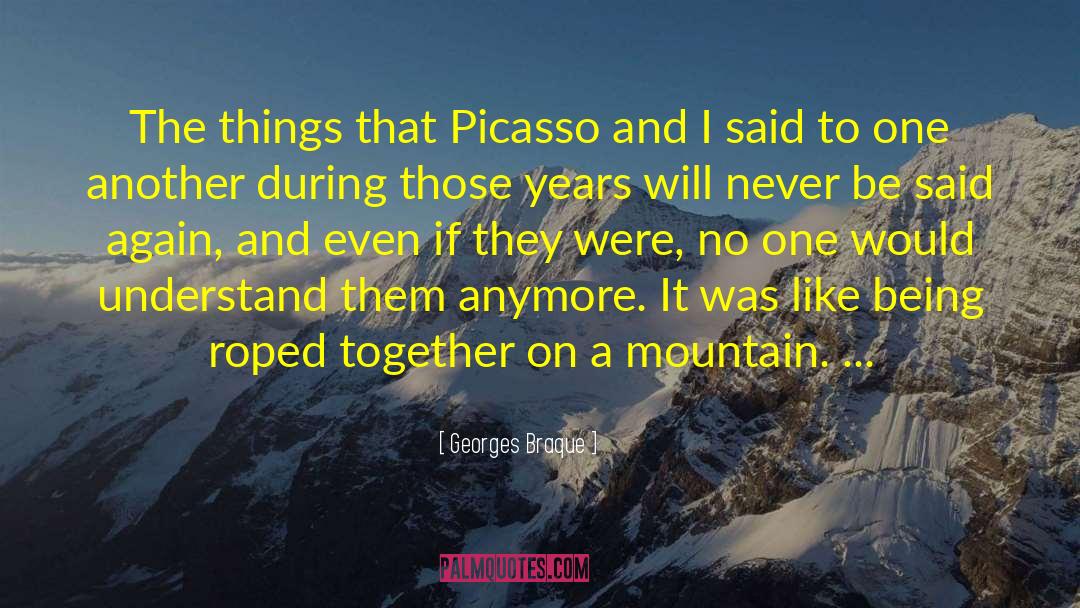 Georges Braque Quotes: The things that Picasso and