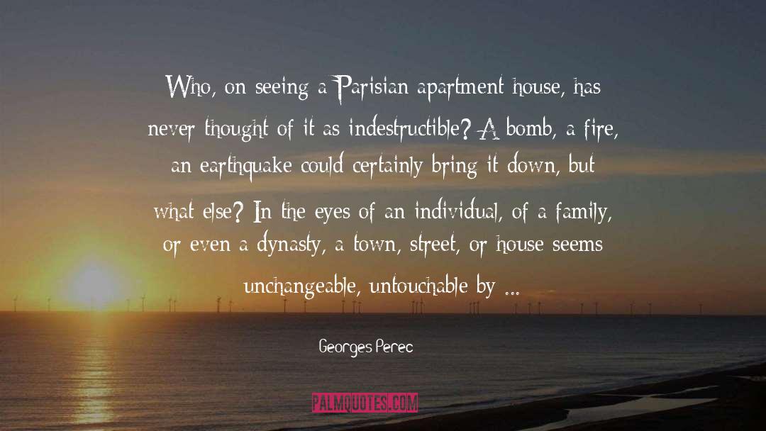 Georges Perec Quotes: Who, on seeing a Parisian