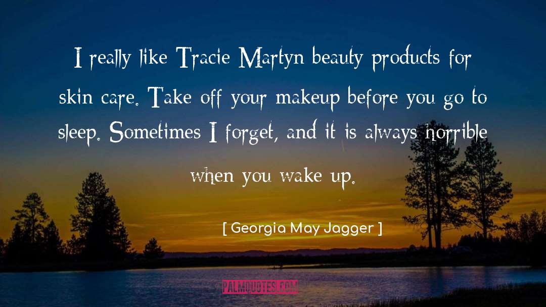 Georgia May Jagger Quotes: I really like Tracie Martyn