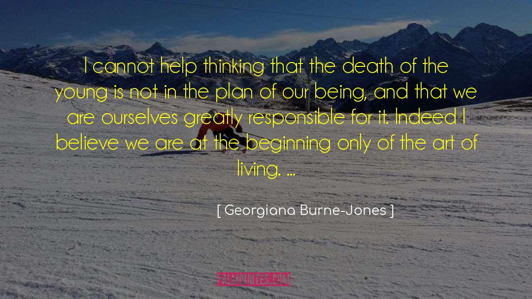 Georgiana Burne-Jones Quotes: I cannot help thinking that