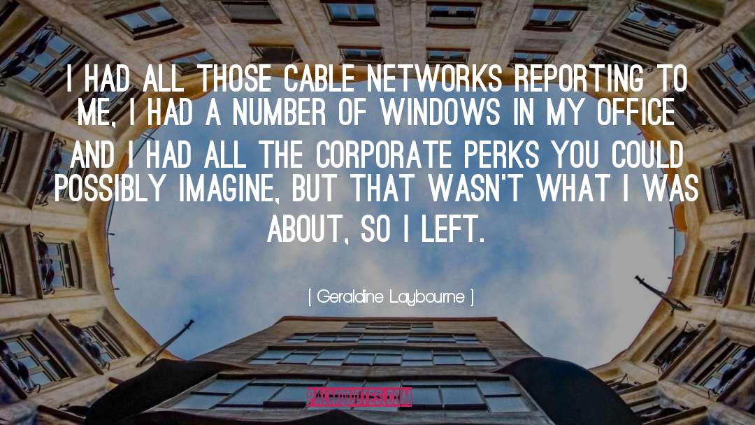 Geraldine Laybourne Quotes: I had all those cable
