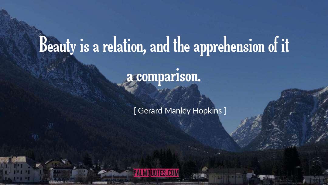 Gerard Manley Hopkins Quotes: Beauty is a relation, and