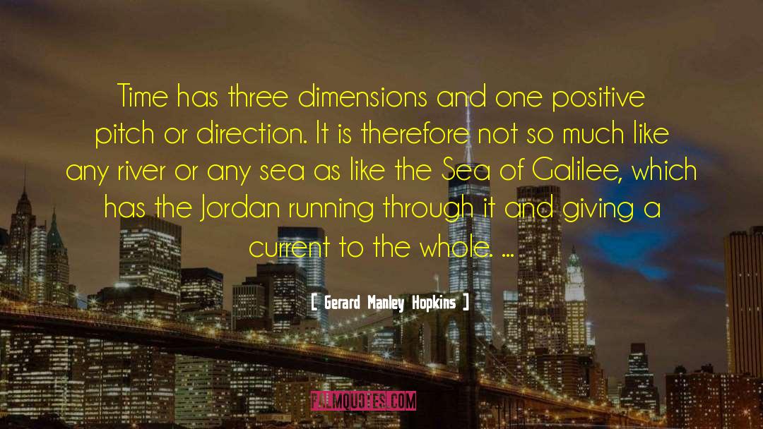 Gerard Manley Hopkins Quotes: Time has three dimensions and