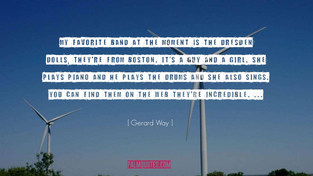 Gerard Way Quotes: My favorite band at the
