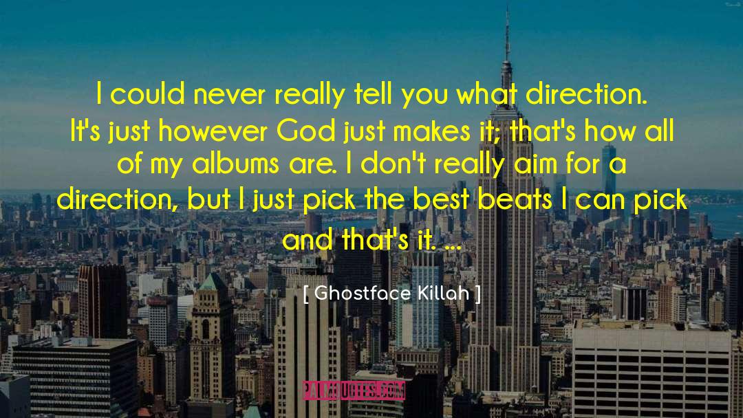 Ghostface Killah Quotes: I could never really tell