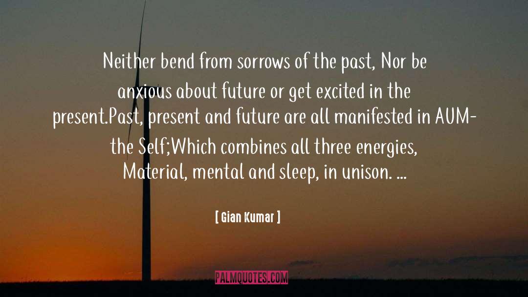 Gian Kumar Quotes: Neither bend from sorrows of