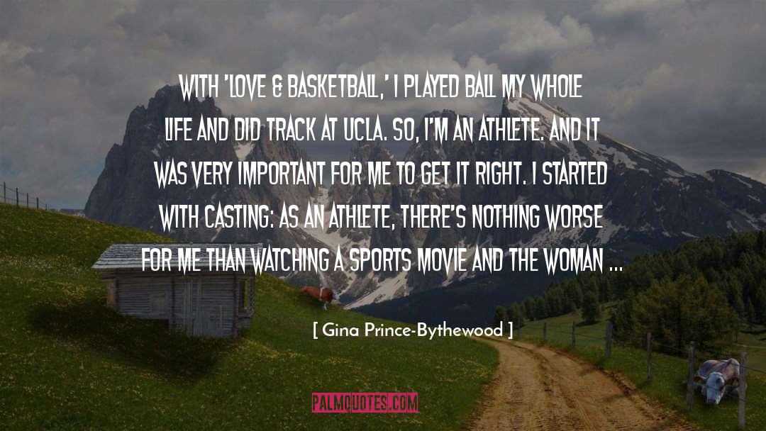 Gina Prince-Bythewood Quotes: With 'Love & Basketball,' I