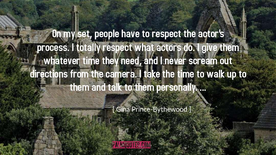 Gina Prince-Bythewood Quotes: On my set, people have