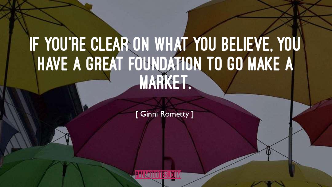 Ginni Rometty Quotes: If you're clear on what