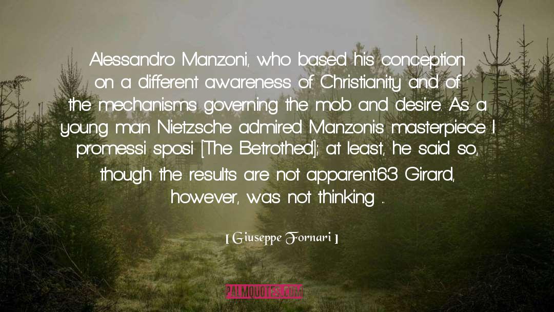 Giuseppe Fornari Quotes: Alessandro Manzoni, who based his