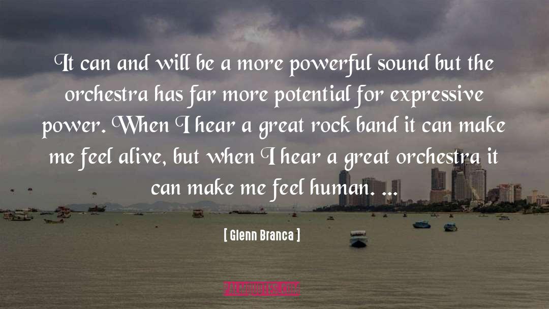 Glenn Branca Quotes: It can and will be