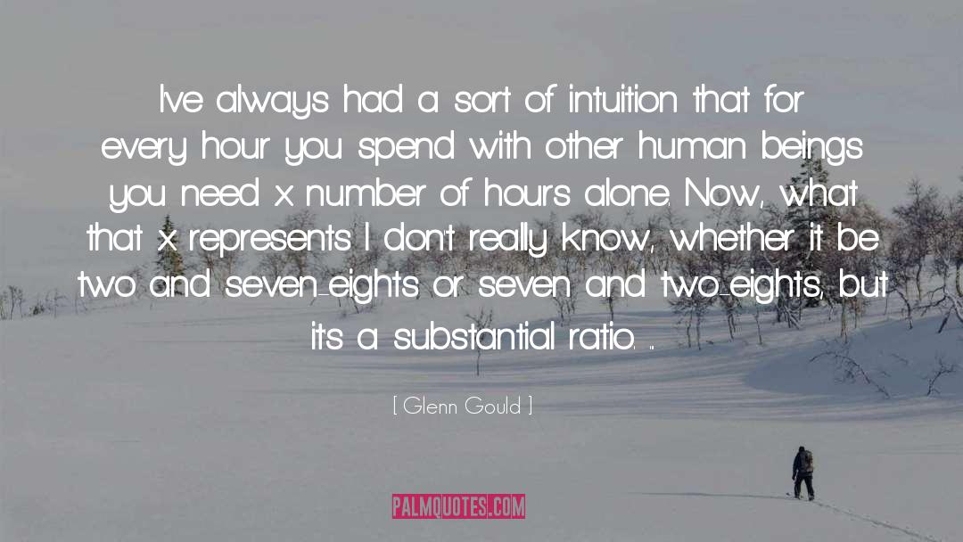 Glenn Gould Quotes: I've always had a sort