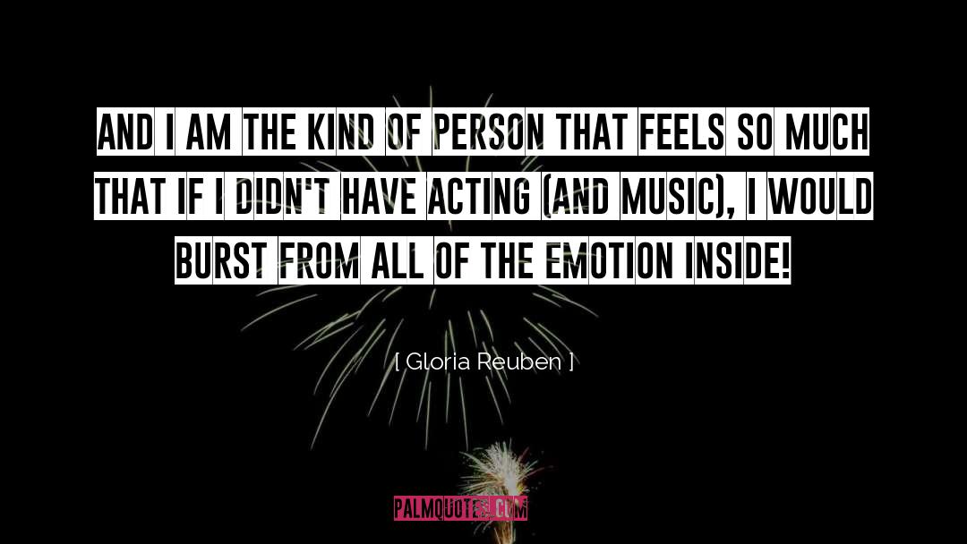 Gloria Reuben Quotes: And I am the kind