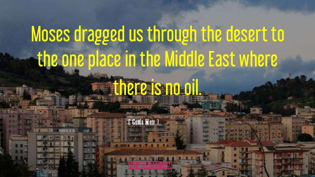 Golda Meir Quotes: Moses dragged us through the