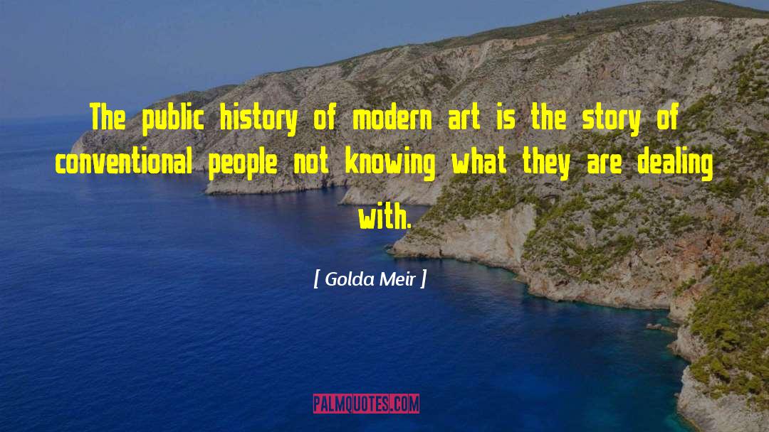 Golda Meir Quotes: The public history of modern