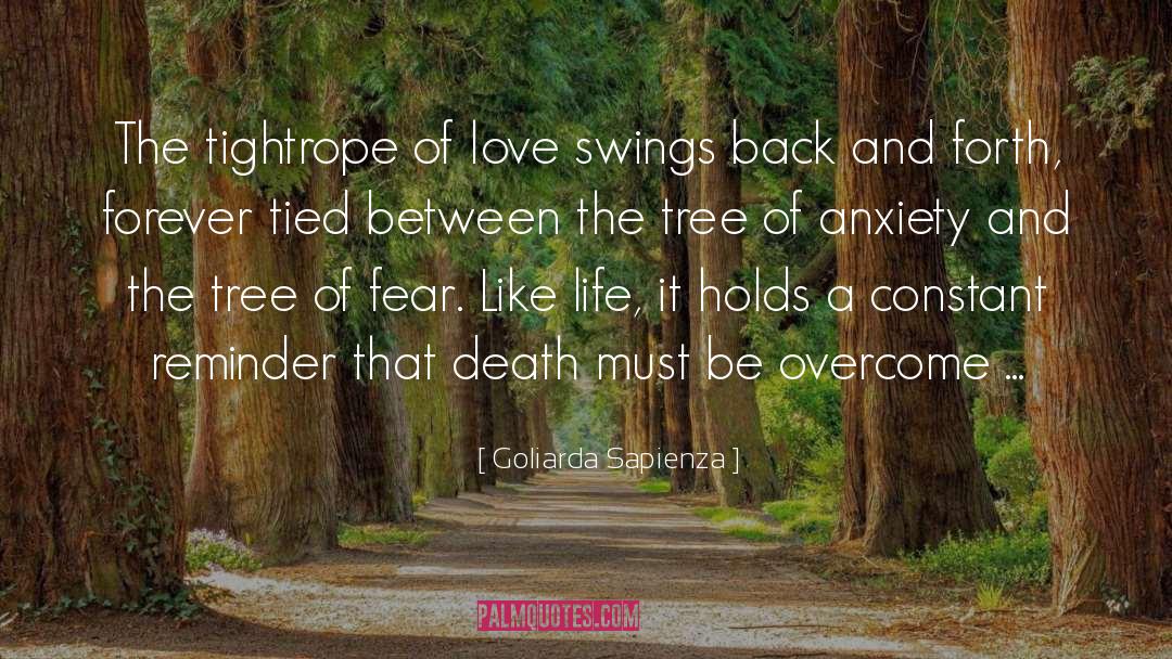 Goliarda Sapienza Quotes: The tightrope of love swings
