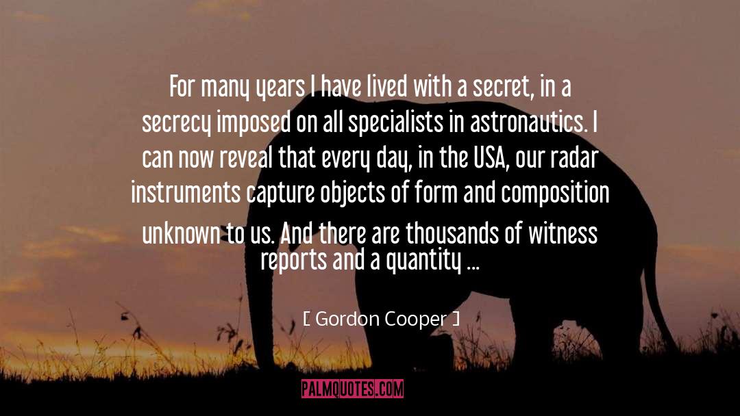 Gordon Cooper Quotes: For many years I have
