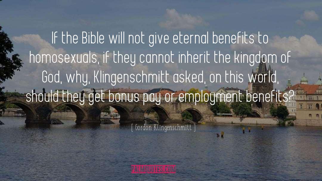 Gordon Klingenschmitt Quotes: If the Bible will not