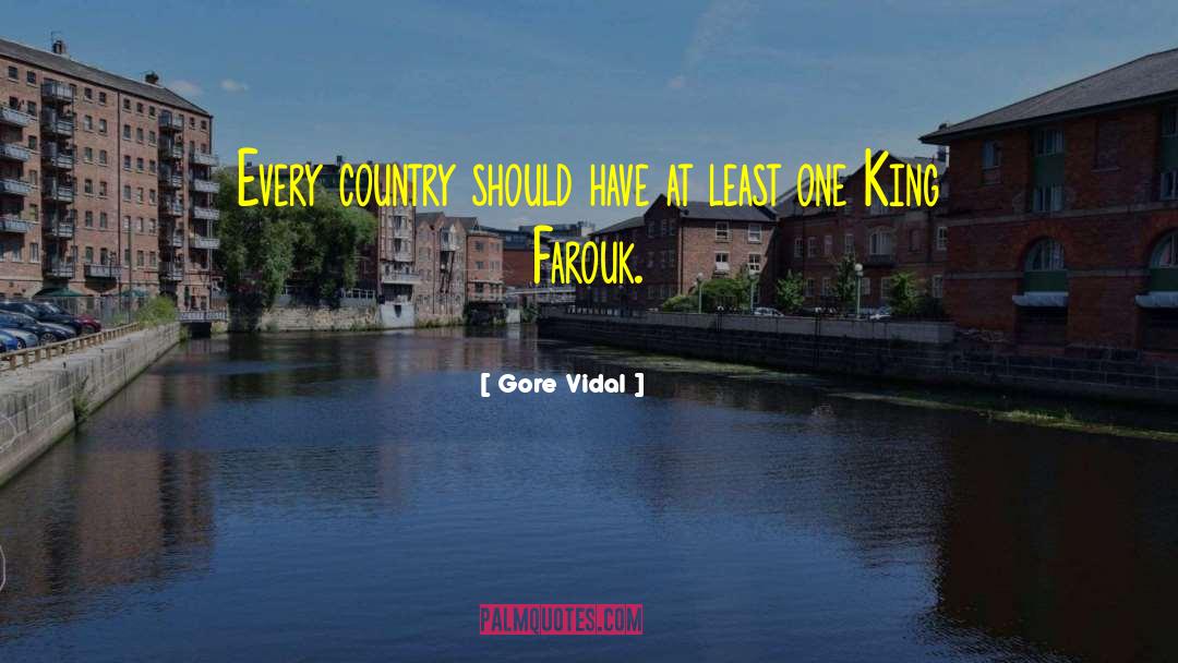 Gore Vidal Quotes: Every country should have at