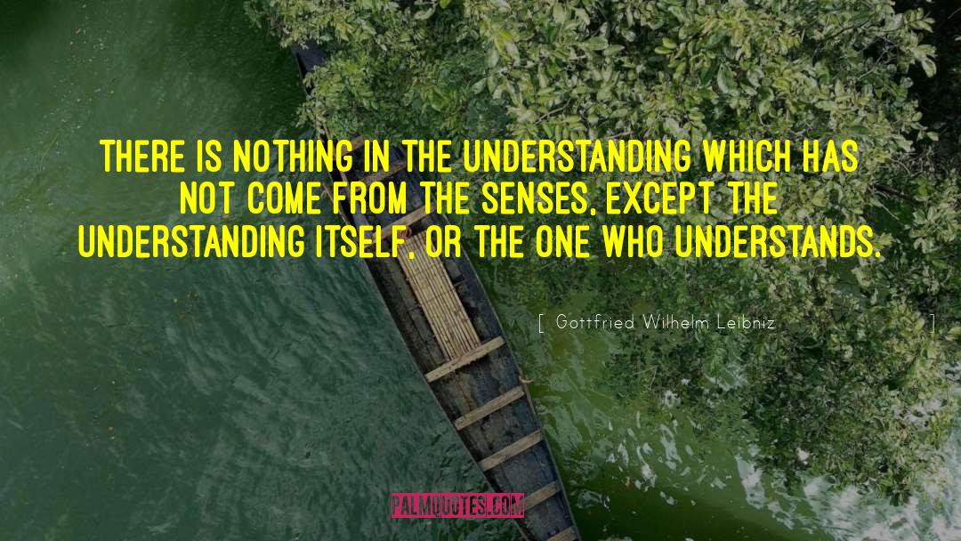 Gottfried Wilhelm Leibniz Quotes: There is nothing in the