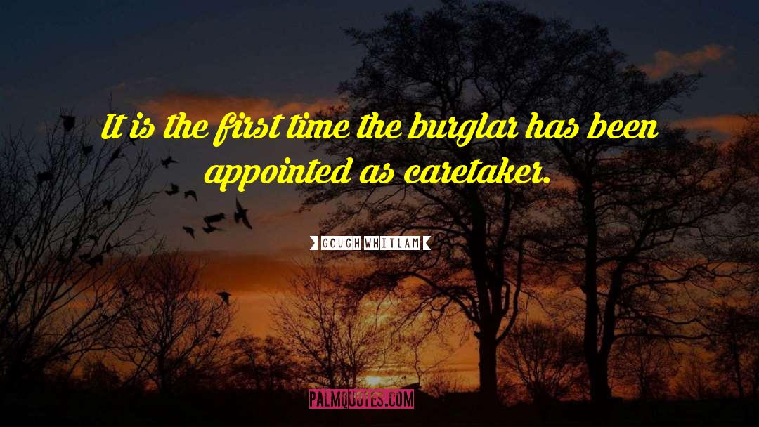 Gough Whitlam Quotes: It is the first time